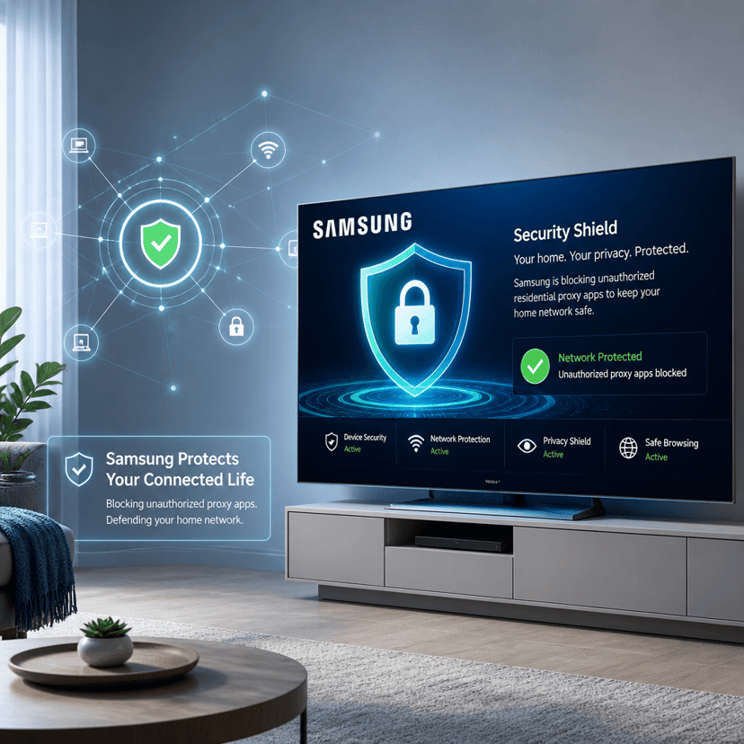 Samsung Bans Smart TV Apps Sharing User Internet With Strangers