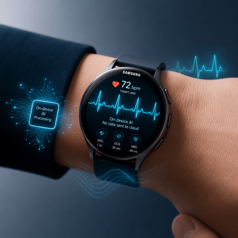 Samsung's On-Device Health AI Runs in Under 1 Millisecond