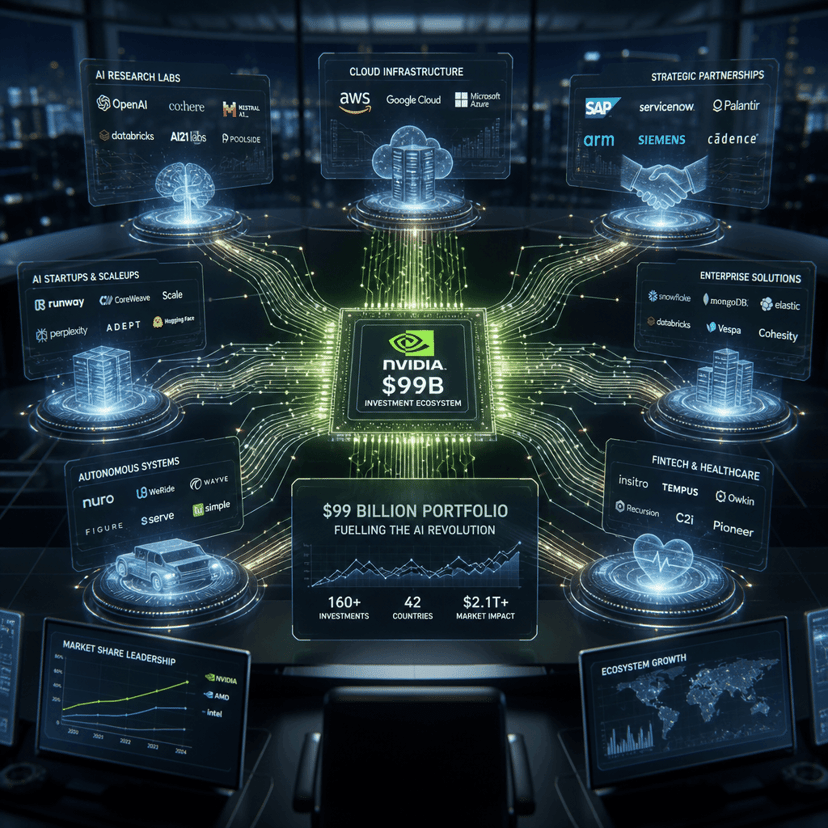Nvidia's $99B Bet: AI's Biggest Backer Emerges