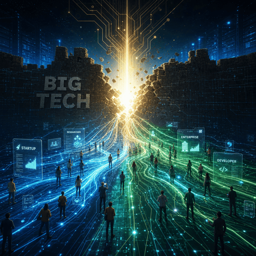Self-Improving AI Breaks Free From Big Tech's Grip