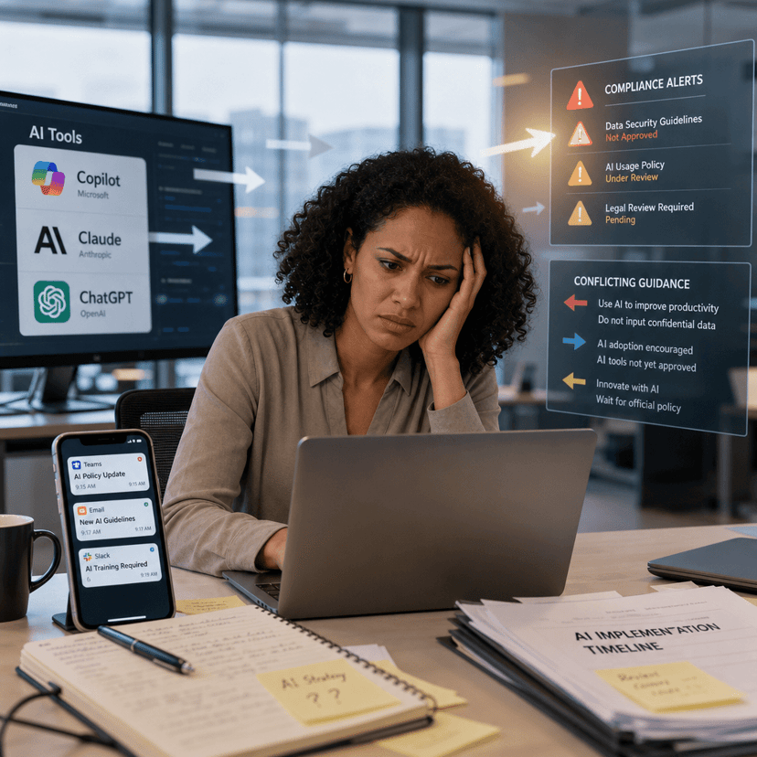 Rushed AI Rollouts Leave Workers Confused, Firms Struggling