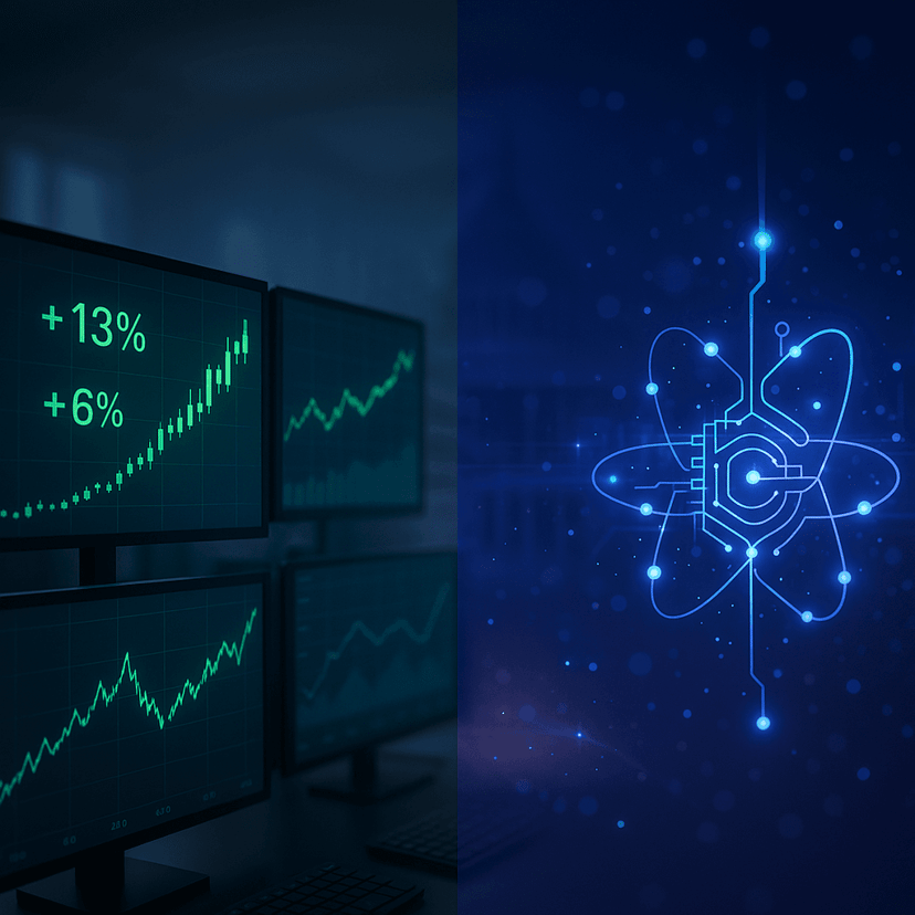 Quantum Stocks Surge 13% on Trump Equity Report, Then Denied