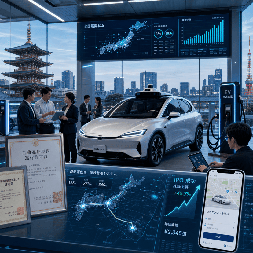 Go raises $580M in Japan's biggest 2026 IPO, targets robotaxis