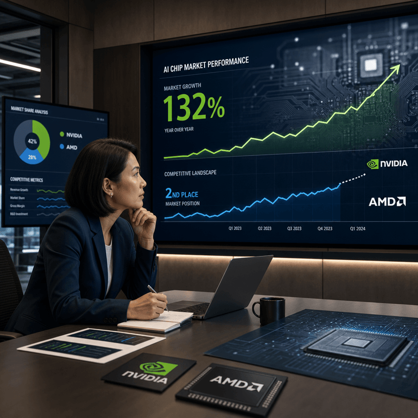 AMD Stock Drops Despite 132% Gains as Su Dismisses Musk Drama