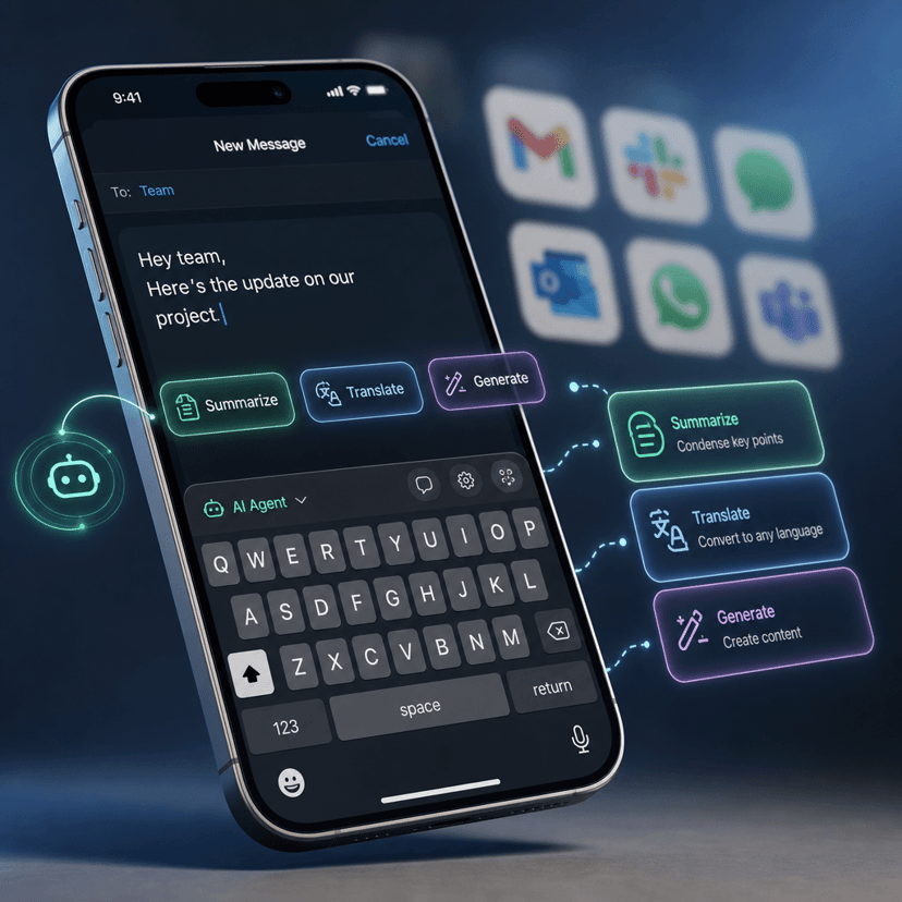 Acti embeds AI agents into smartphone keyboards