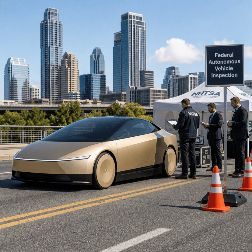 Feds Probe Tesla Cybercab Hours After Austin Launch