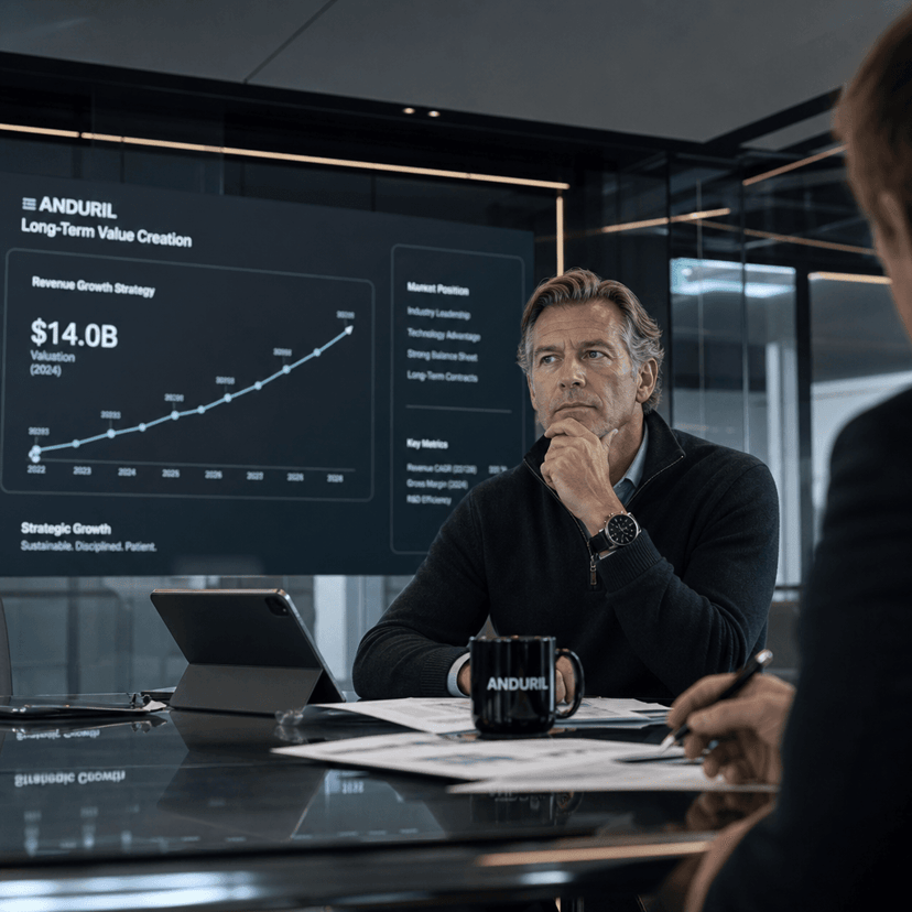 Anduril CEO Warns Against IPO During Hype Cycles at $61B