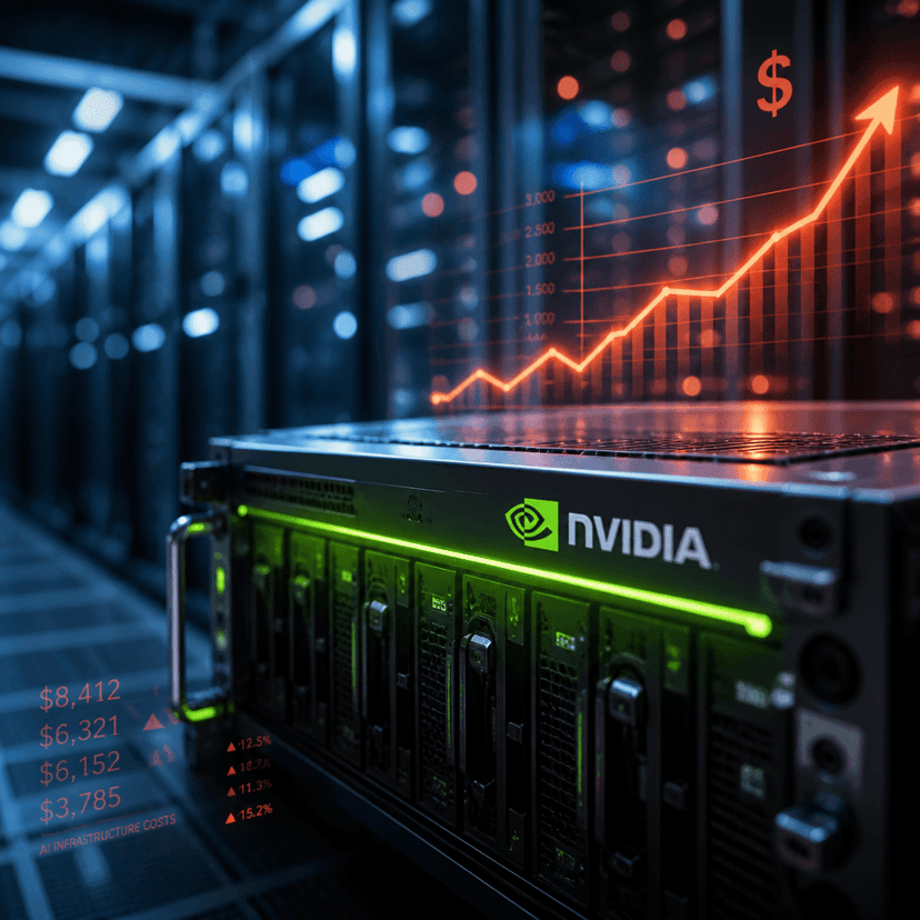Nvidia Warns Top Customers: AI Server Prices Jumping 15%+