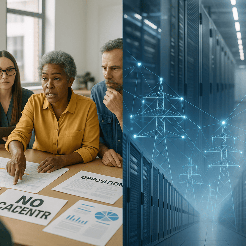 Data Center Activism Becomes Mainstream Political Issue