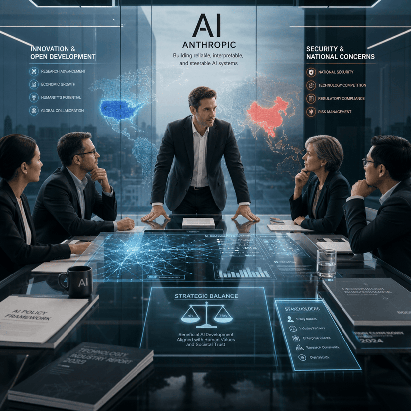 Anthropic's Amodei Clarifies: No Opposition to Open AI