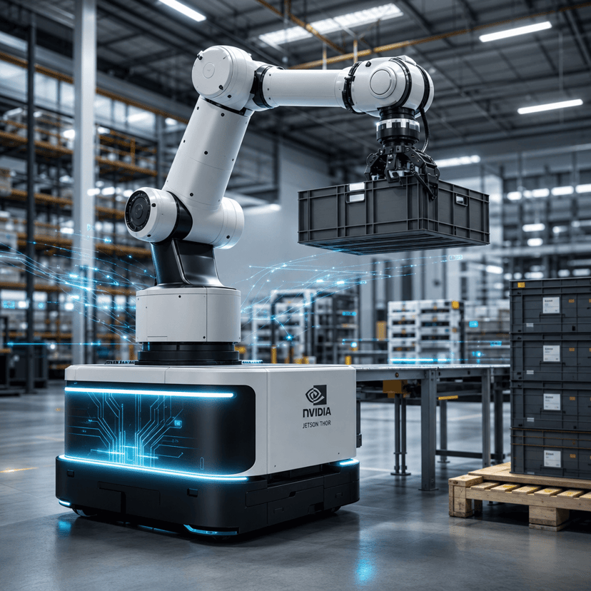 Nvidia Unveils Jetson Thor T3000/T2000 for Mass-Market Robots