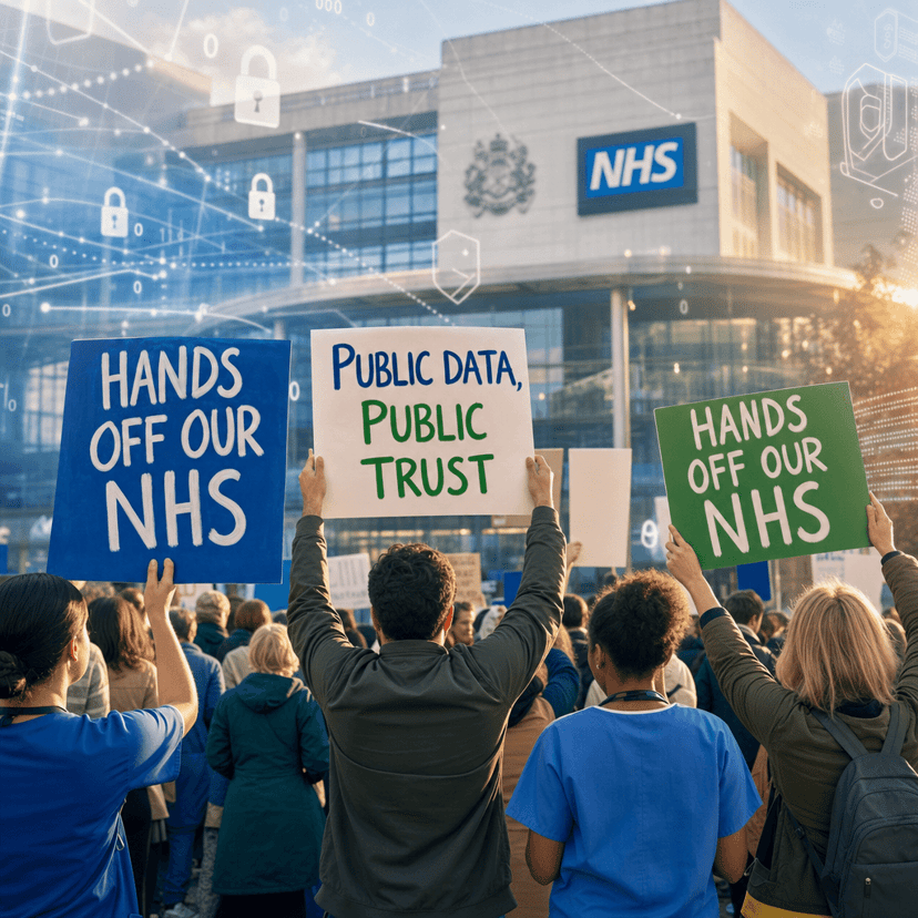 Palantir Faces Mass Protests Over NHS Data Contract in UK