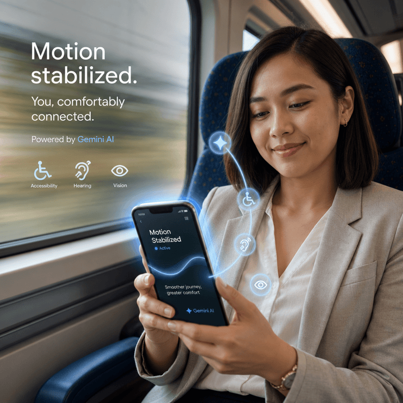 Google's Android Update Tackles Motion Sickness, Accessibility