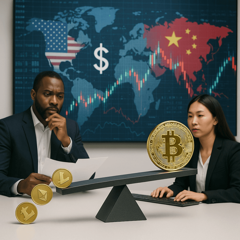 Crypto Market Slides Amid Tariff-Induced Volatility