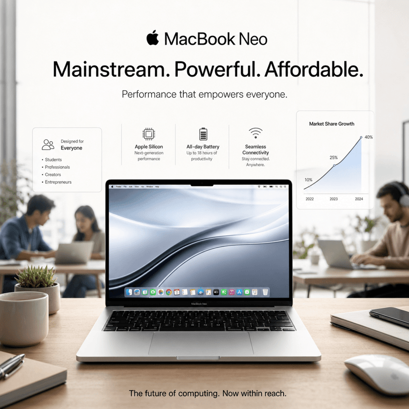 Apple's MacBook Neo ships 1.1M units in debut weeks