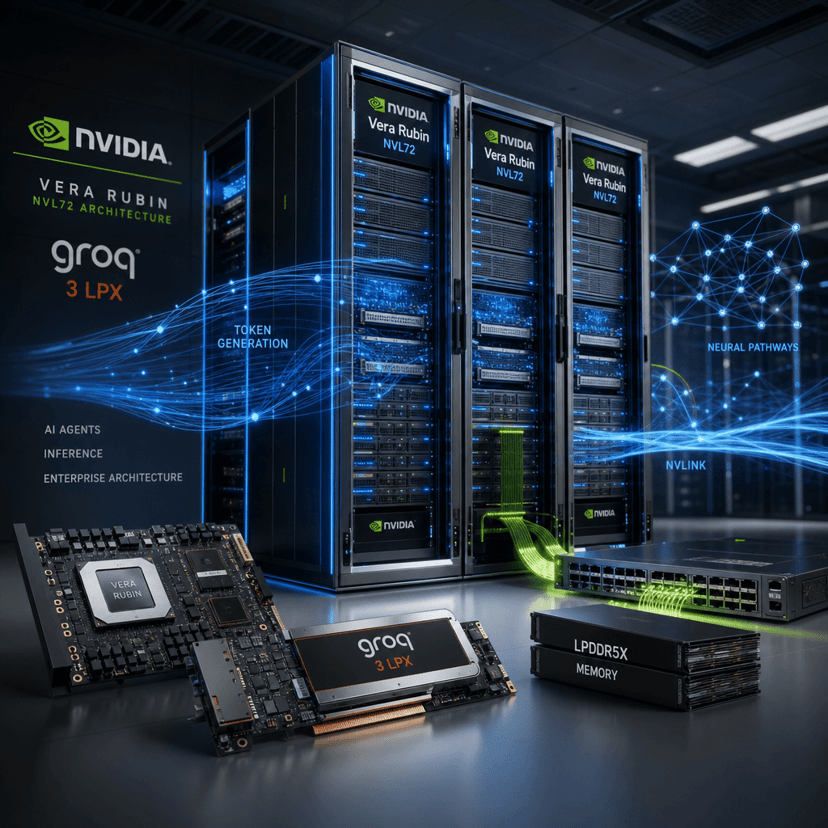 NVIDIA Extends Vera Rubin with Groq 3 LPX for AI Agents