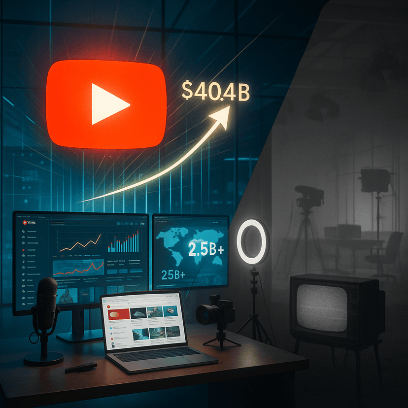 YouTube's $40.4B ad haul crushes legacy media giants
