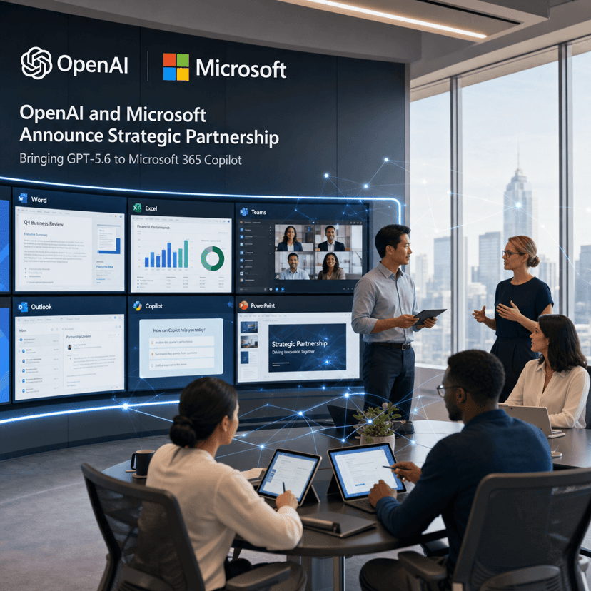 OpenAI Cements GPT-5.6 as Microsoft Copilot's Core Engine