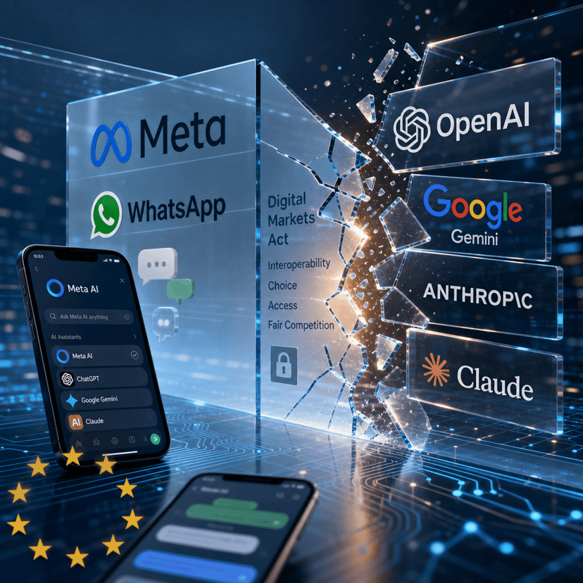 EU Forces Meta to Open WhatsApp to Rival AI Chatbots