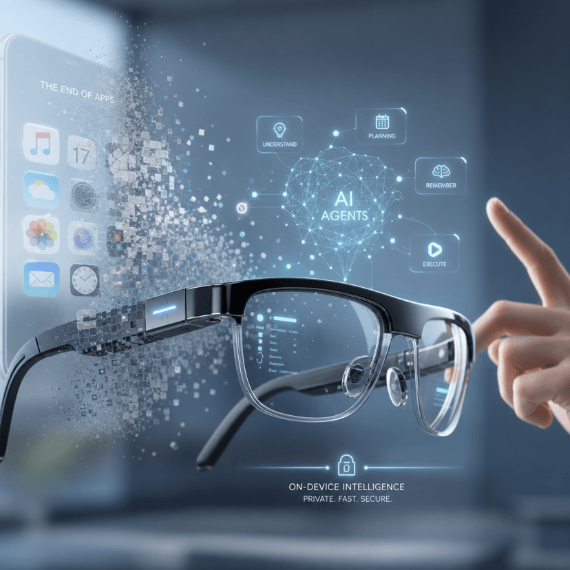 Qualcomm CEO: AI Agents Will Kill Apps, Bets on Smart Glasses