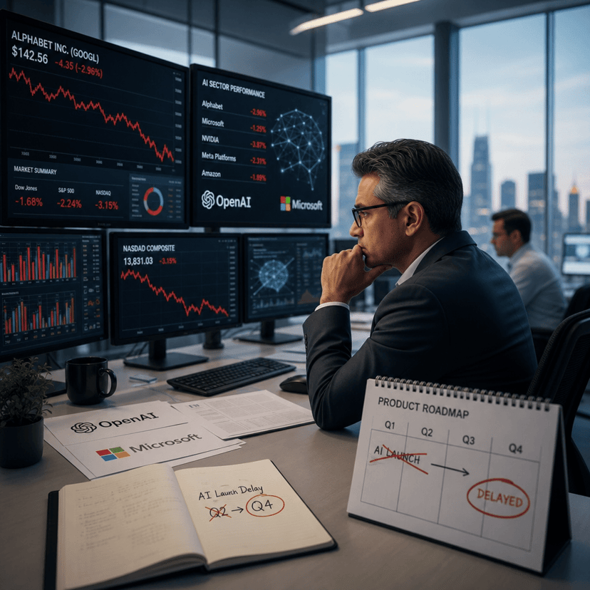 Google's Gemini 3.5 Pro Delay Sends Alphabet Stock Tumbling