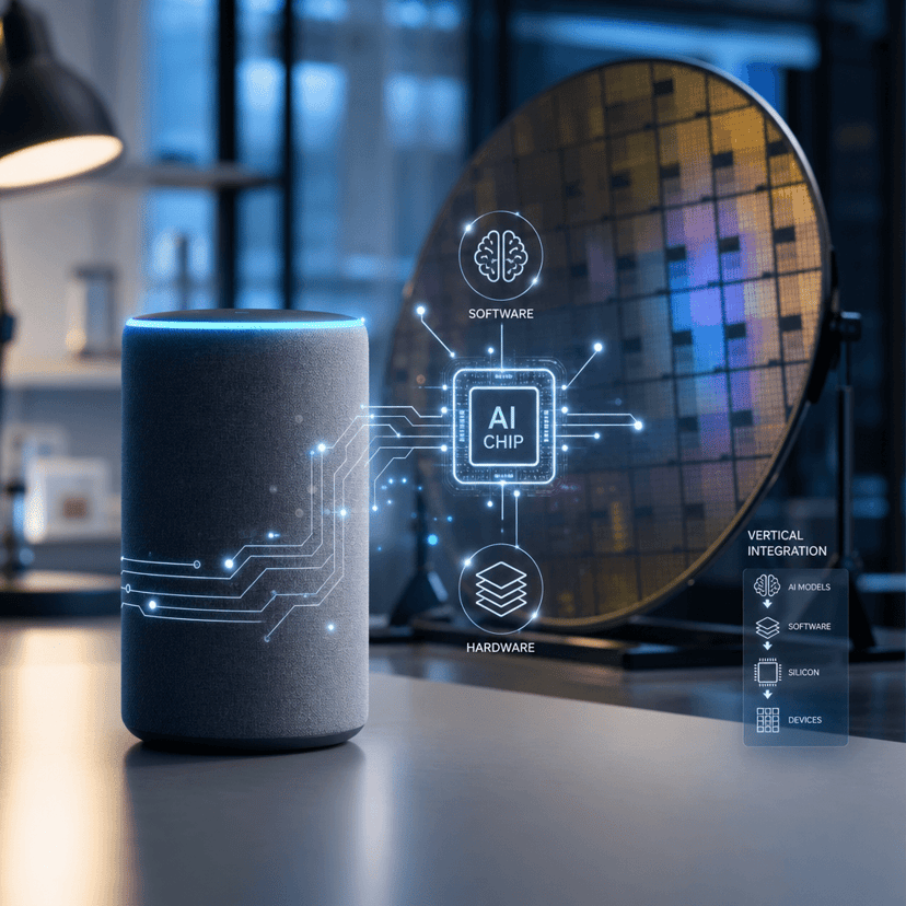 Amazon designs custom AI chips for Echo, Fire TV devices