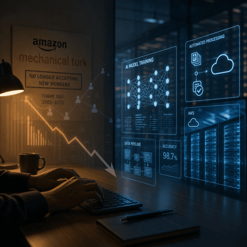 Amazon Closes Mechanical Turk to New Customers