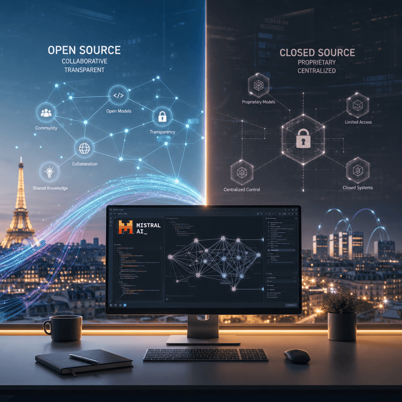 Mistral AI Takes on OpenAI with Open Source Frontier Models