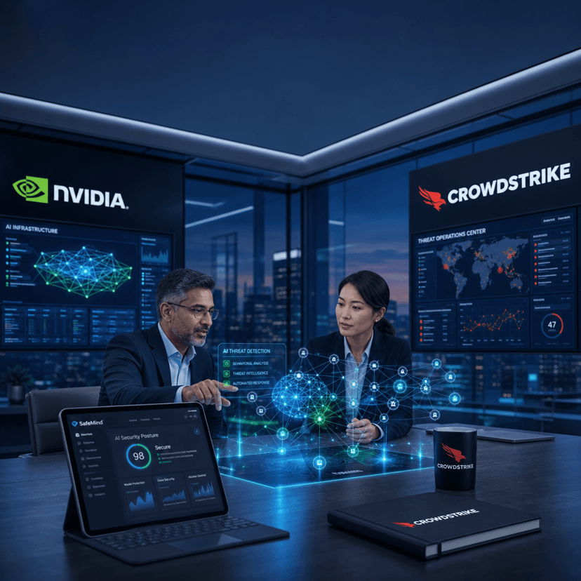 NVIDIA, CrowdStrike Unveil Agentic AI Security Tool